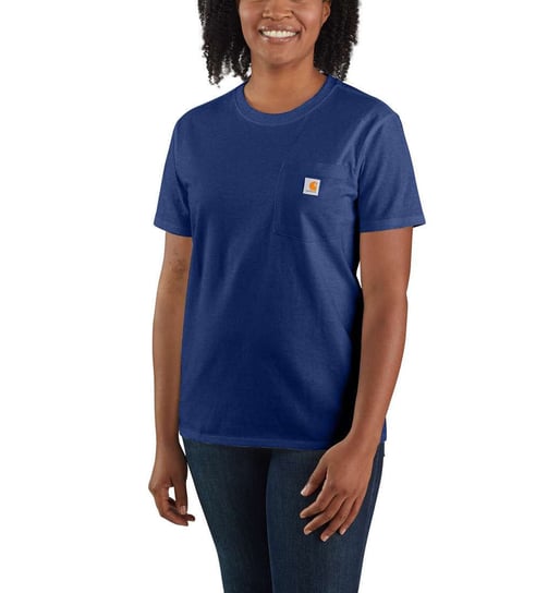 Koszulka Carhartt WK87 Workwear Pocket S/S T-Shirt SCOUT BLUE HEATHER Inna marka