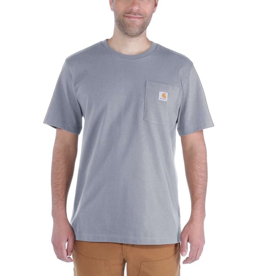 Koszulka Carhartt Workwear Pocket S/S Relaxed Fit K87 T-Shirt heather grey Carhartt