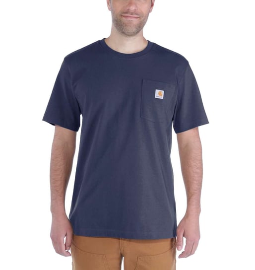 Koszulka Carhartt Workwear Pocket S/S Relaxed Fit K87 T-Shirt navy Carhartt