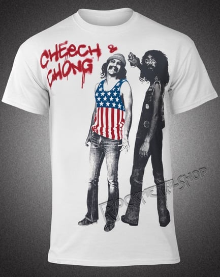 koszulka CHEECH AND CHONG - USA FLAG-M Pozostali producenci