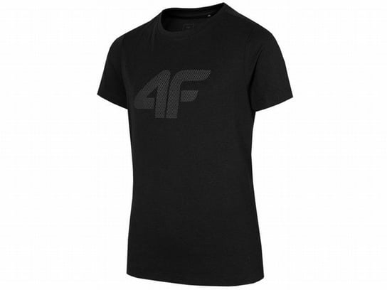 Koszulka chłopięca 4F głęboka czerń 4F