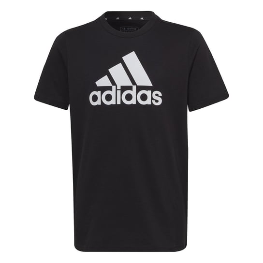 Koszulka chłopięca adidas ESSENTIALS BIG LOGO czarna IC6855-164 Adidas