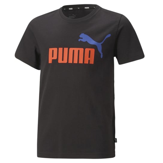 Koszulka chłopięca Puma ESS+ 2 COL Logo czarna 58698561-152 Inna marka
