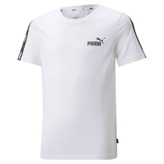 Koszulka chłopięca Puma ESS TAPE biała 84730002-140 Puma