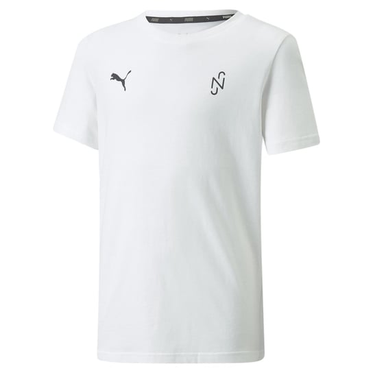 Koszulka chłopięca Puma Neymar Jr Thrill Graphic biała 60568105-140 Inna marka