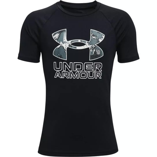 Koszulka chłopięca Under Armour Tech Hybrid Print Fill SS-S Under Armour