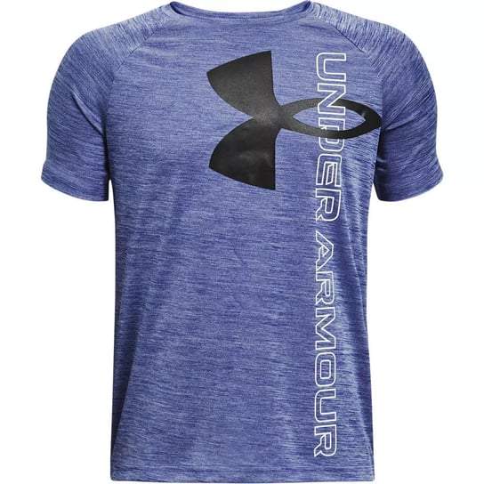 Koszulka chłopięca Under Armour Tech Split Logo Hybrid SS-M Under Armour