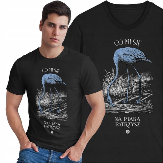 Koszulka Co Mi Się Na Ptaka Patrzysz? Śmieszny T-shirt z Ptakiem Prezent Inna marka