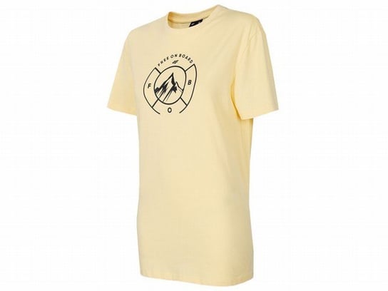 Koszulka damska 4F jasny żółty 4F