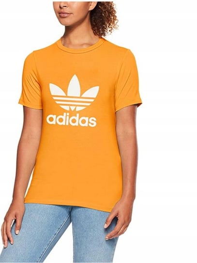 Koszulka Damska Adidas (Dh3178) R:36 Żółta T-Shirt Adidas