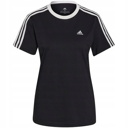 Koszulka damska adidas Essentials 3-Stripes czarna GS1379 XL Adidas