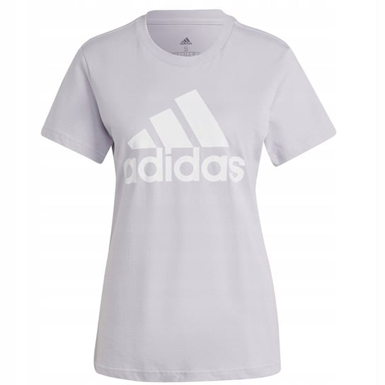 Koszulka damska adidas Loungwear Essentials Logo Tee fioletowa IC0633 S Adidas