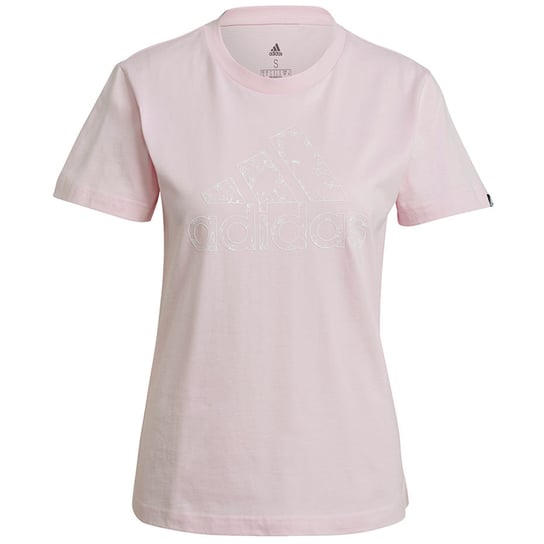 Koszulka damska adidas Outlined Floral Graphic T-Shirt różowa GL1033 Adidas