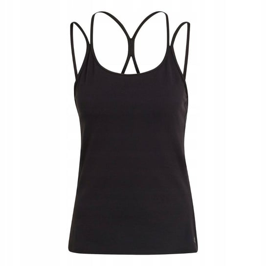 Koszulka damska adidas Studio Slim Strappy Back Tank Top czarna HE3140 S Adidas