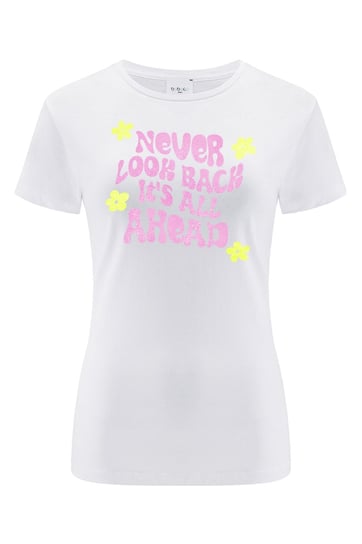 Koszulka damska Babaco wzór: Never look back 001, rozmiar 3XL Inna marka