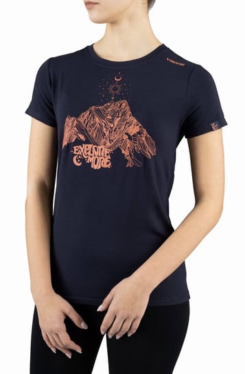 Koszulka damska bambusowa Viking Hopi T-Shirt 1900 granatowy - M Viking