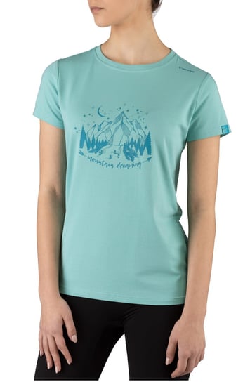 Koszulka damska bambusowa Viking Lako T-shirt 70 jasnoturkusowy - XL Viking
