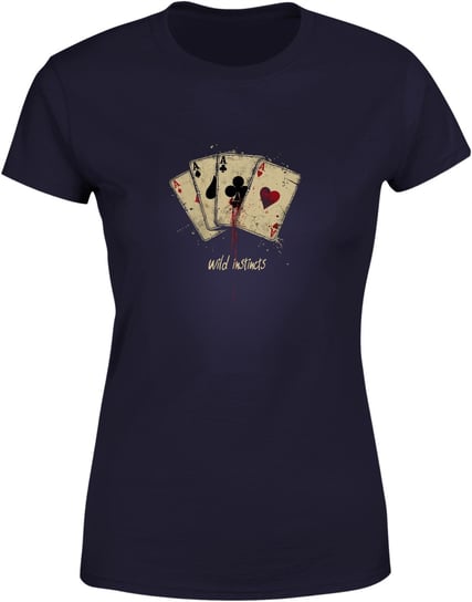 Koszulka damska dla strategów Pokerowe cztery Asy Wild Instincts T-shirt Inna marka