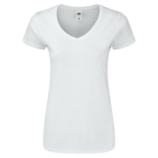 Koszulka damska Iconic V-Neck Fruit of The Loom M FRUIT OF THE LOOM