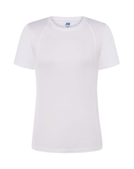 Koszulka damska krój sportowy , materiał oddychający kolor biały roz.M M&C
