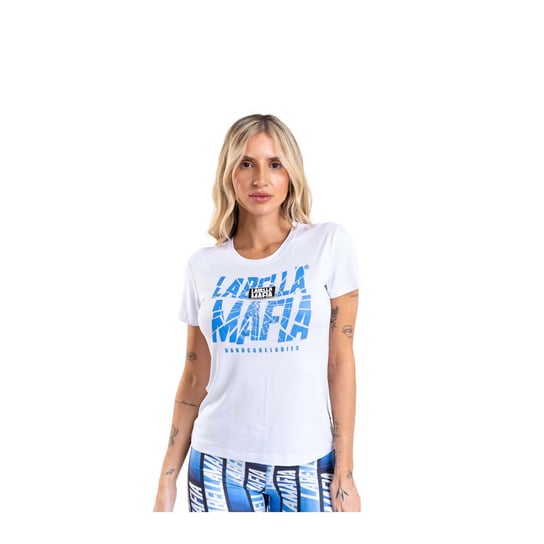 Koszulka damska LABELLAMAFIA T-SHIRT HARDCORE WHITE-L Inna marka
