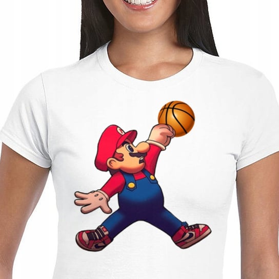 Koszulka Damska Mario Bros Air Jordan L 3303 Inna marka
