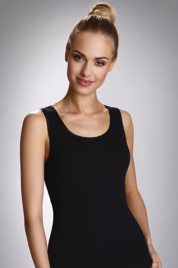 Koszulka damska na ramiączkach Tania Eldar bokserka czarna  XL Eldar