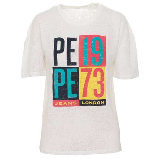 Koszulka damska Pepe Jeans Dita z printem-XS Pepe Jeans