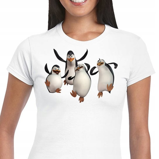 Koszulka Damska Pingwiny Z Madagaskaru M 3261 Inna marka