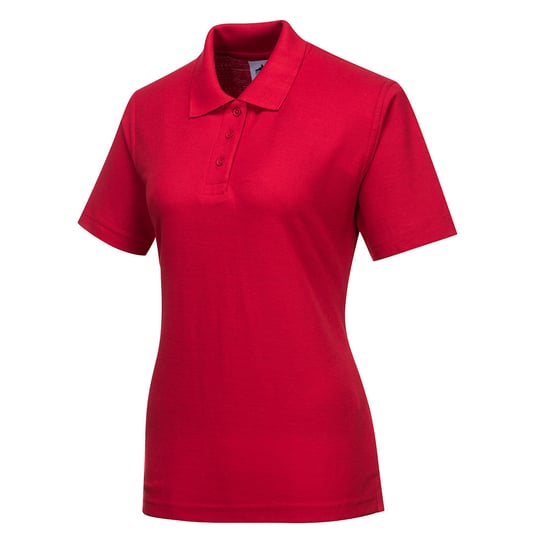 Koszulka damska polo PORTWEST [B209] Czerwony 2XL Portwest