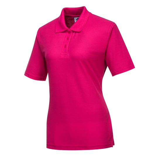 Koszulka damska polo PORTWEST [B209] Różowy 2XL Portwest