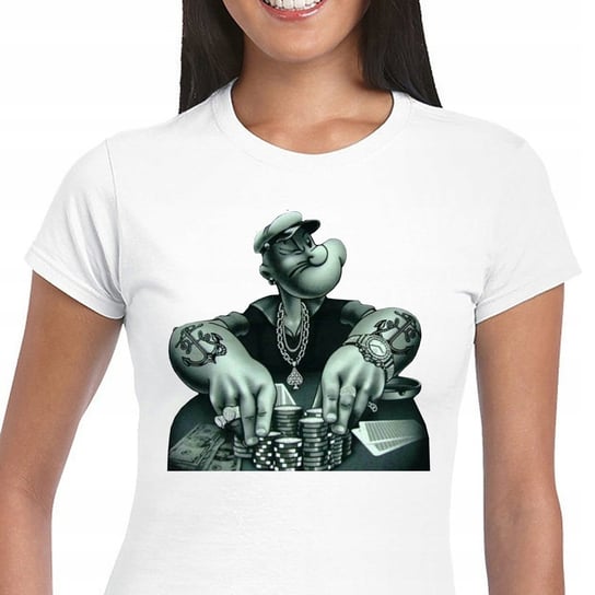 Koszulka Damska Popeye Marynarz Gangsta M 3248 Inna marka