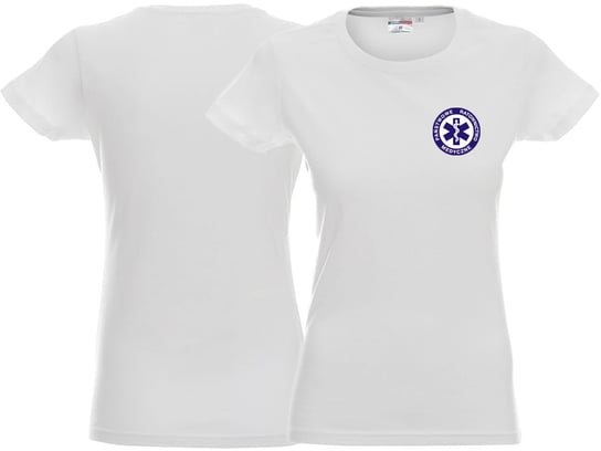 Koszulka damska PRM PAŃSTWOWE RATOWNICTWO MEDYCZNE biała Inna marka