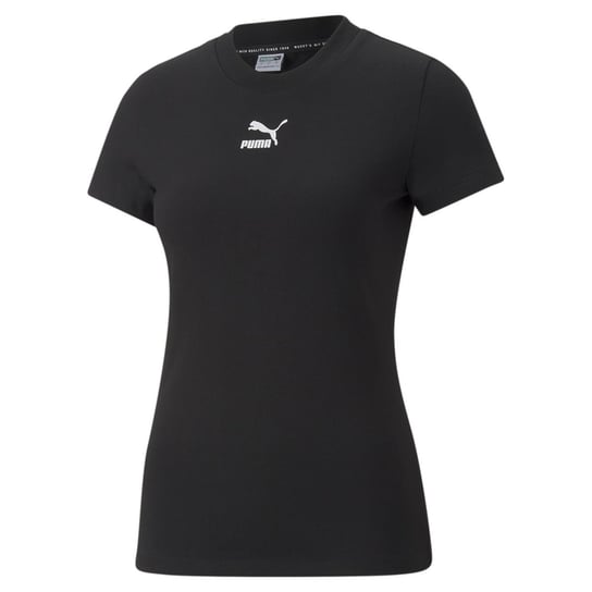 Koszulka damska Puma CLASSICS SLIM czarna 53561001-L Inna marka