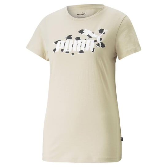 Koszulka damska Puma ESS+ Animal beżowa 67368788-M Inna marka