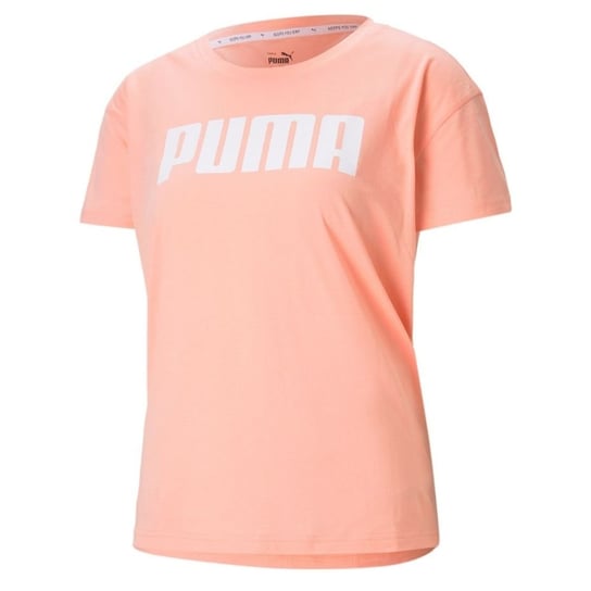 Koszulka damska Puma Rtg Logo Tee morelowa 586454 26 Puma