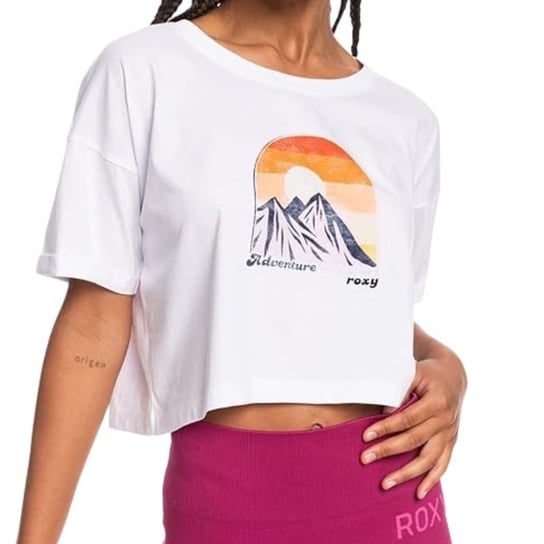 Koszulka damska Roxy Cloud Atlas  t-shirt bawełniana-L Roxy