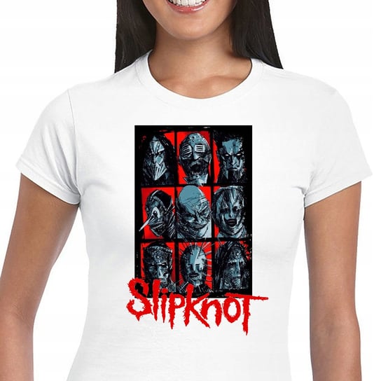Koszulka Damska Slipknot Heavy Metal Rock Horror S 3348 Inna marka