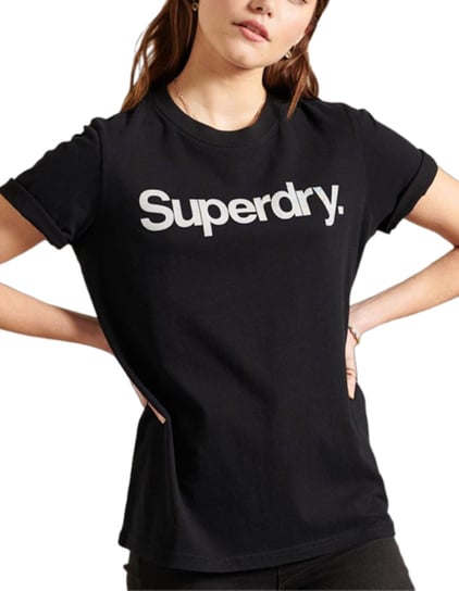 Koszulka damska Superdry Logo klasyczna -L Superdry