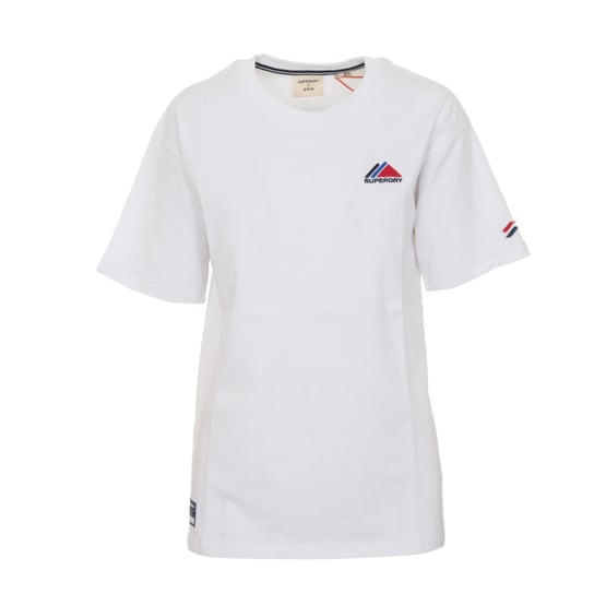Koszulka damska Superdry Mountain Sport Emp Tee t-shirt biały-XXL Superdry