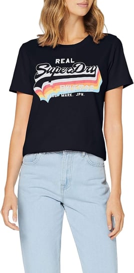 Koszulka damska Superdry VL t-shirt bawełna-M Superdry