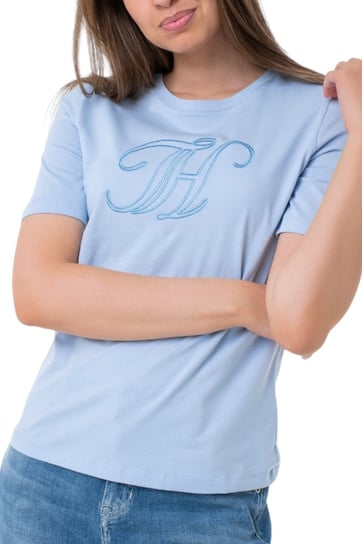 Koszulka damska Tommy Hilfiger Reg Small Th S-nk Top t-shirt-XS Inna marka