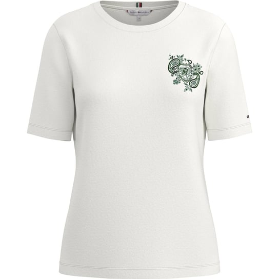 Koszulka damska Tommy Hilfiger Regular Th Paisley C-nk  t-shirt z haftem-M Inna marka