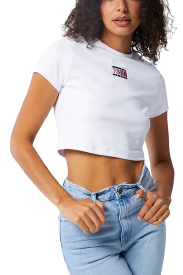 Koszulka damska Tommy Jeans Baby Crop Timeless t-shirt-XS Tommy Hilfiger