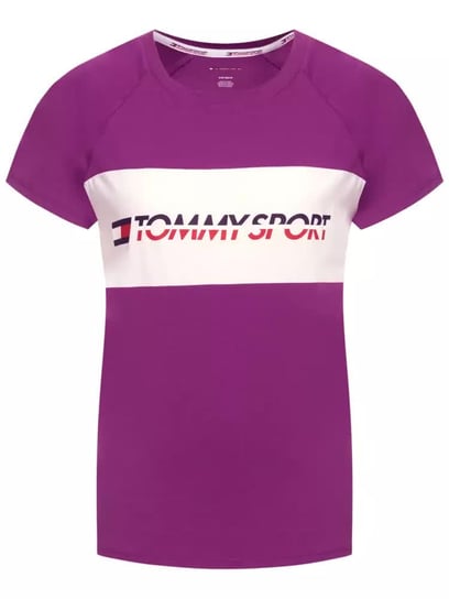 Koszulka damska Tommy Sport Blocked Tee Logo t-shirt-XS Inna marka