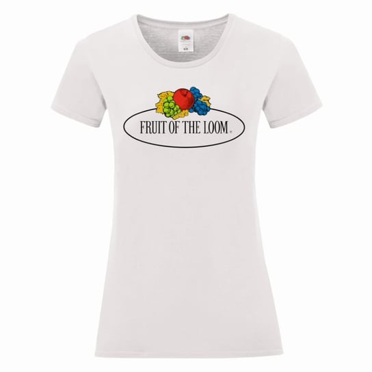 Koszulka damska Vintage z dużym logo Fruit of the Loom XS FRUIT OF THE LOOM