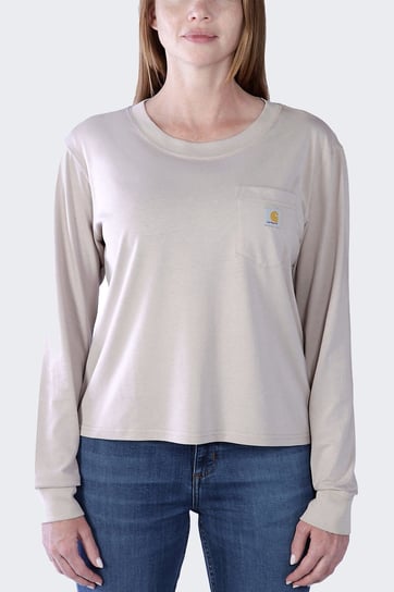Koszulka damska z długim rękawem Carhartt Lightweight Pocket - XL Carhartt