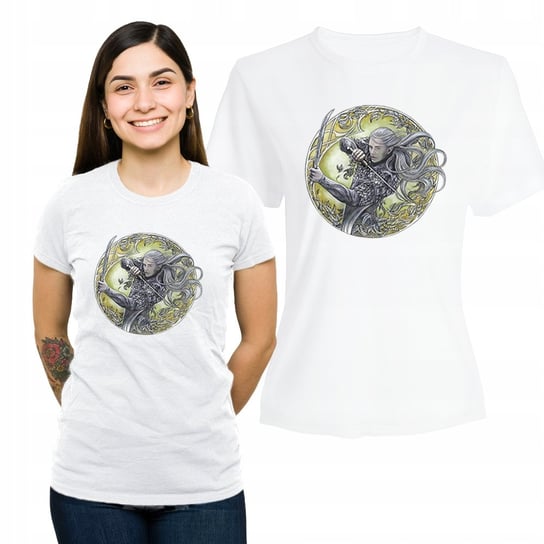 Koszulka Damska z Nadrukiem Bawełniany T-shirt Na Prezent Hobbit Legolas S Plexido