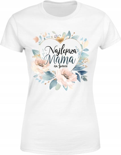 Koszulka damska z nadrukiem Najlepsza mama na świecie prezent dla mamy Inna marka