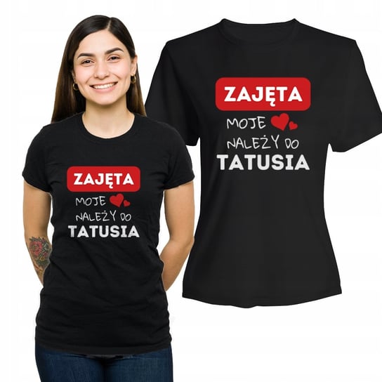 Koszulka Damska z Nadrukiem  T-shirt na Prezent Dla Córki XXL Plexido